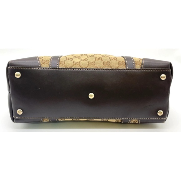 Gucci GG ❤️Lovely Heart Collection❤️ canvas and leather tote - Picture 6 of 14